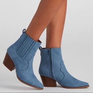 Western Cowgirl Fall Ankle Booties